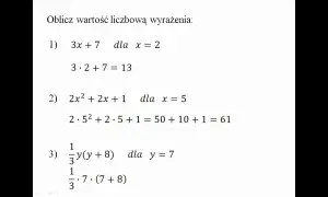 Jak oblicza się wyrażenia algebraiczne? Proste metody i przykłady